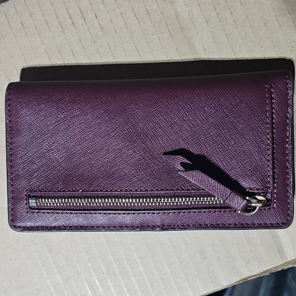 Kate Spade Cherrywood Large Slim Bifold Wallet - Picture 2 of 8